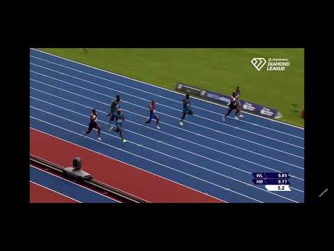 Aaron Brown beats Yohan Blake 10.13 , Wanda 2022