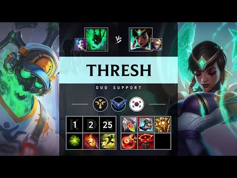 Thresh Support vs Karma - KR Diamond Patch 25.19