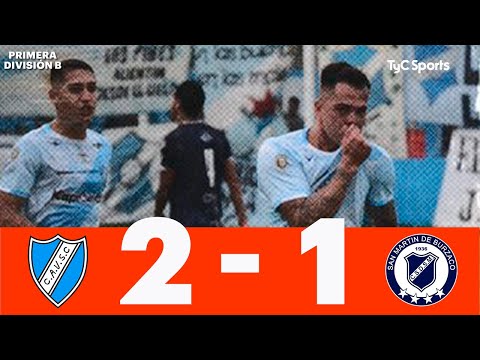 Villa San Carlos 2-1 San Martín (B) | Primera División B | Fecha 19 (Apertura)