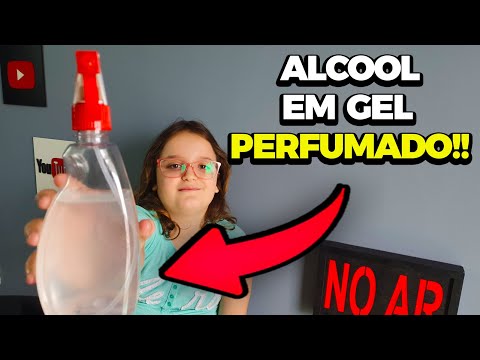 COMO FAZER ALCOOL EM GEL PERFUMADO