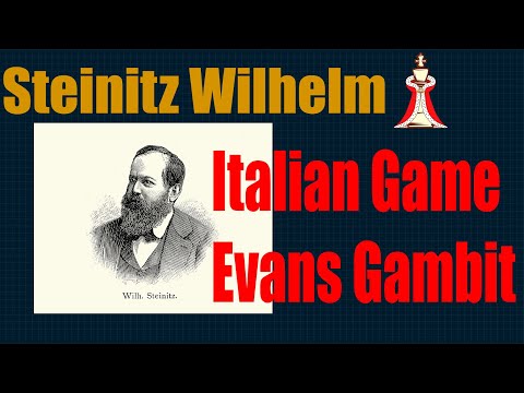 Steinitz, Wilhelm x Eduard, Pilhal. Italian Game, Evans Gambit. 1862.