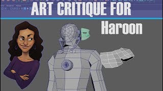 Art Critique for Haroon - Iron Man