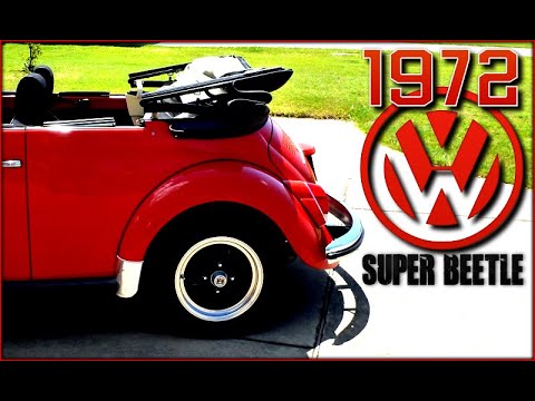 1972 Volkswagen Super Beetle Convertible