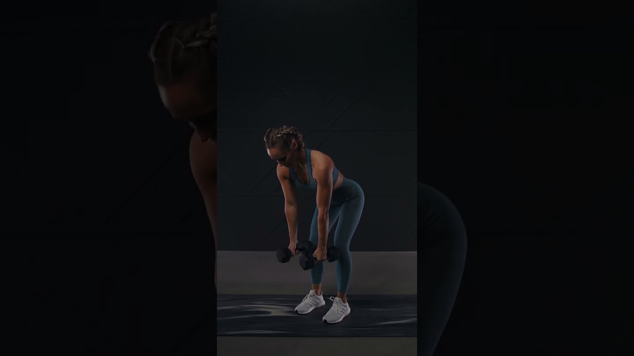 How To Do Bent Over Rows (With Dumbbells) #shorts - YouTube