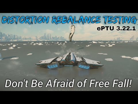 New Distortion Weapon Rebalance Testing & Fun | Don't Be Afraid Of Free Fall | Star Citizen 4K