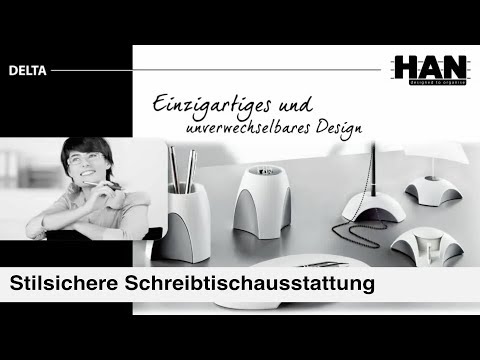 Artikelvideo 1 für HAN Büroklammerspender Delta grau, Artikelnummer 711788