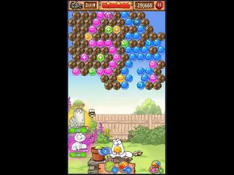 Simon's Cat Pop Time Level 104 - NO BOOSTERS 😺 | SKILLGAMING ✔️