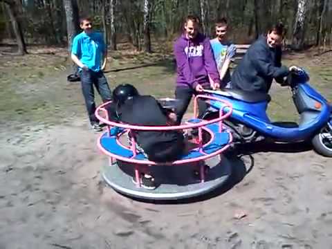 Karuzela z napędem KYMCO
