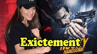 Sonakshi Sinha Shows Excitement For John Abraham Starrer Rocky Handsome!
