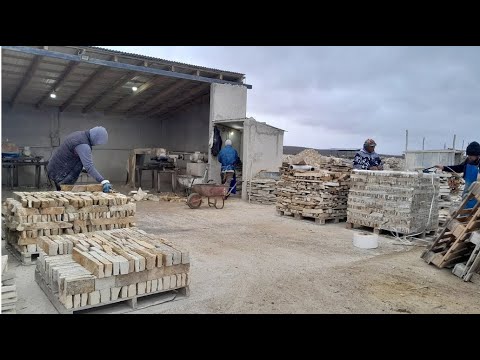 Orgullo argentino: exportan Piedra Laja de Los Menucos a Uruguay