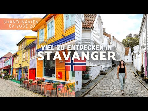 Stavanger city tour - we explore the old town! Norway Road Trip VLOG #106