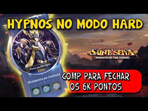 COMO FAZER OS 6 MIL PONTOS NO HYPNOS - DESAFIO ÁRTICO - SAINT SEIYA AWAKENING