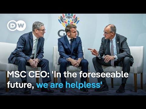 MSC執行長Franke：『沒美國我們管不好自己的安全』！ (CEO of the MSC Franke: 'We don't want to manage our own security without the US')