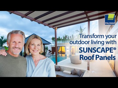 SUNSCAPE® Roof Covering System - Complete your backyard escape