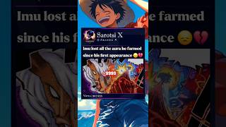 Imu lost all the aura he farmed💔 #imu #luffy #aura #onepiece