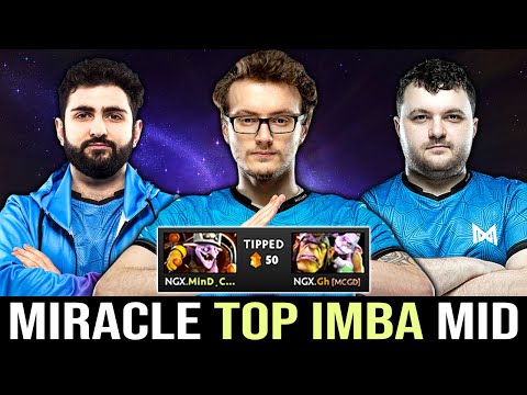 Miracle IMBA PICK MID vs GH — who is BEST mid in Nigma?