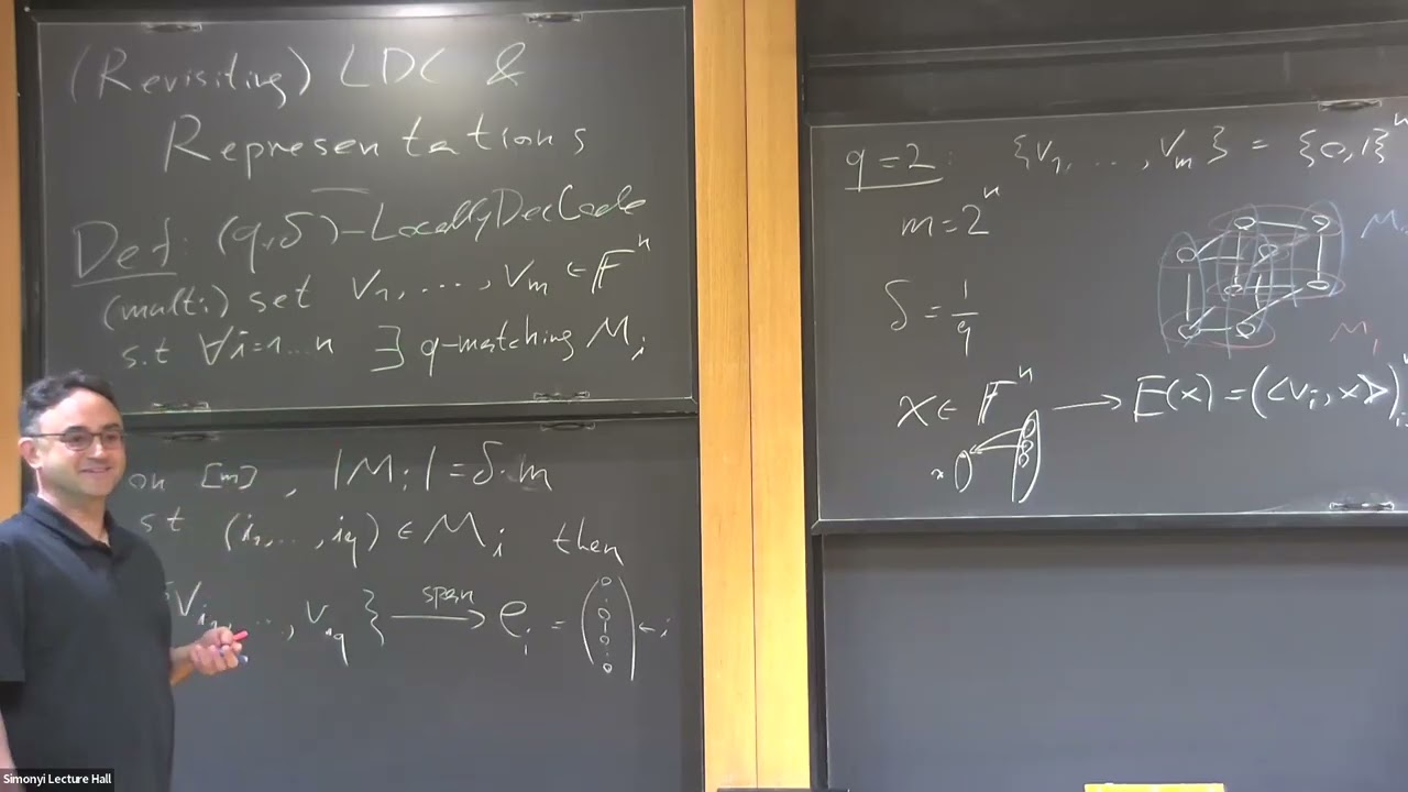 Locally Decodable Codes and Representations of Finite Groups