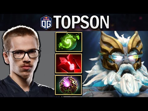 OG.TOPSON ZEUS WITH 1000 XPM - DOTA 2 7.30 PRO GAMEPLAY