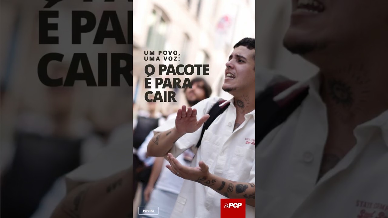 Um povo, uma voz: o pacote é para cair