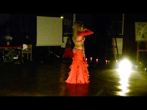 Violeta belly dance performance