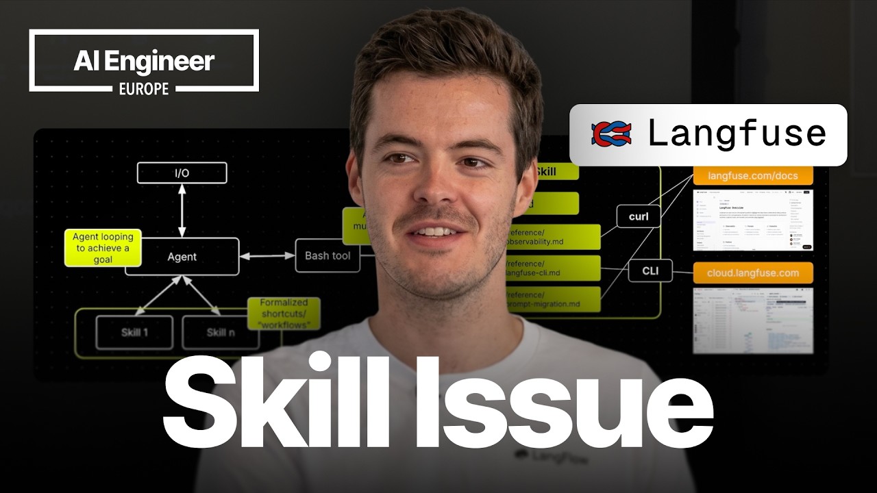 Marc Klingen on AI Agents & Langfuse - AI Engineer