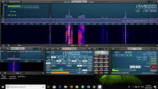 preview picture of video 'BBC World Service from Ascension Island in Hausa 15490khz 02/09/2018 19:35 UTC'