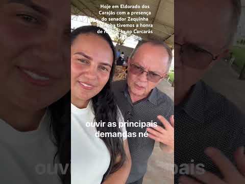 Eldorado dos Carajás e Pará teve a honra em receber ￼￼ o senador @ZequinhaMarinhosenador #senador