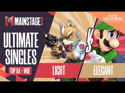 Light vs Elegant - SSBU Singles: Top 64 Winners Quarters - Mainstage 2021 | Fox, Sora vs Luigi