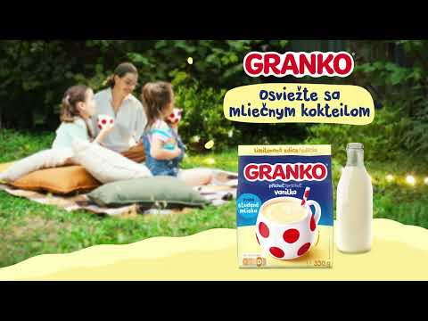 Osviežte sa novinkou GRANKO vanilka