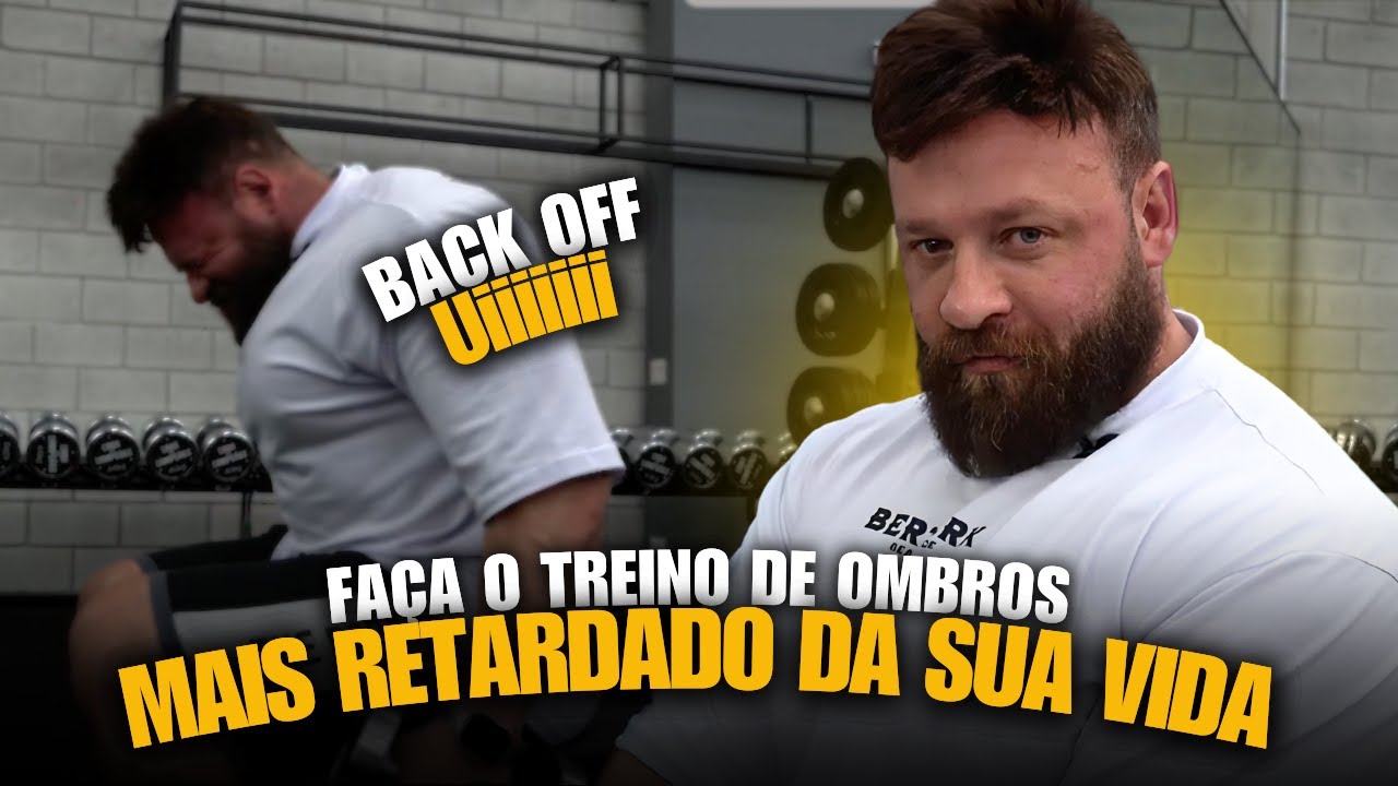 AGORA SEU OMBRO CRESCE COM ESSE TREINO RETARDADO!