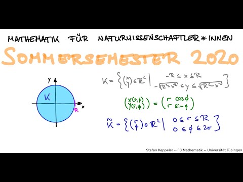 Integration in krummlinigen Koordinaten 7 - Beispiel: Kreisfläche