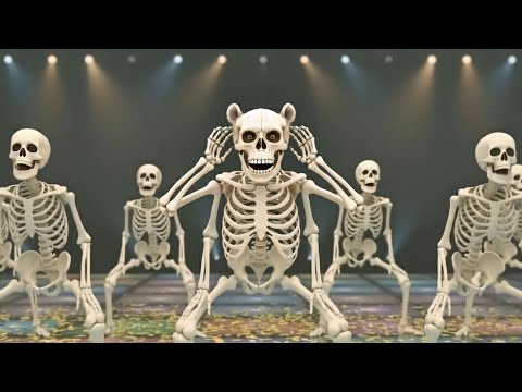 Do The Skeleton Dance! 💀 (Official Music Video) | Skeleton Song | WiggleToons