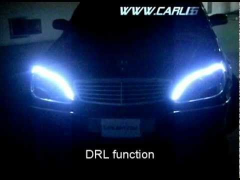 Audi BMW 328i 335i style Multi-Function LED strip, DRL Brake Turn Signal light, head lamp+Rear light