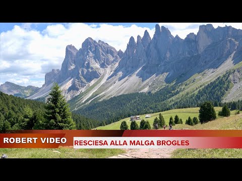 Dalla funicolare Rasciesa alla Malga Brogles 2020 4K