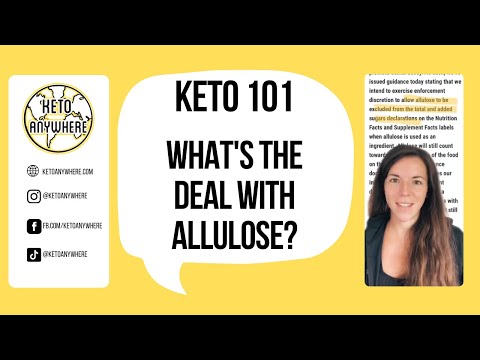 Keto101: What do I need to know about Allulose? #shorts