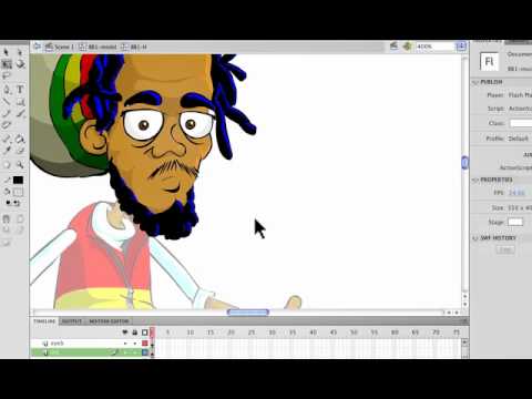 Adobe Flash Basics How to Animate Camera Moves in your Cartoon