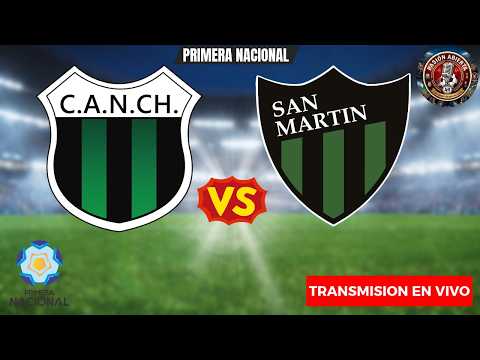 N.CHICAGO VS. SAN MARTÍN (SJ) EN VIVO | PRIMERA NACIONAL 🟢⬛vs🟢🔴 ¡EL TORITO NO QUIERE IR AL MATADERO!