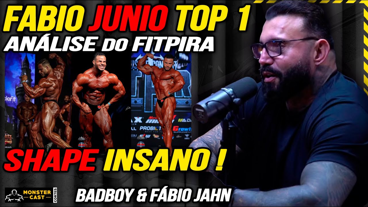 FABIO JUNIO CAMPEÃO DO FIT PIRA E GARANTE A VAGA PARA O OLYMPIA !!!