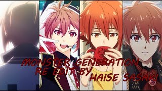 MONSTER GENERATION IDOLISH7 without dialouges Full HD Video Full Screen  | Haise Sasaki