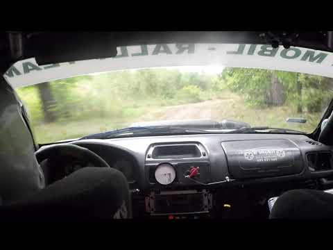 22 Rajd Warmiński 1 oes Barkweda Uszyński/Marcinkowski Subaru Impreza