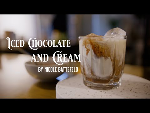 How to make an iced chocolate and cream by Nicole Battefeld
