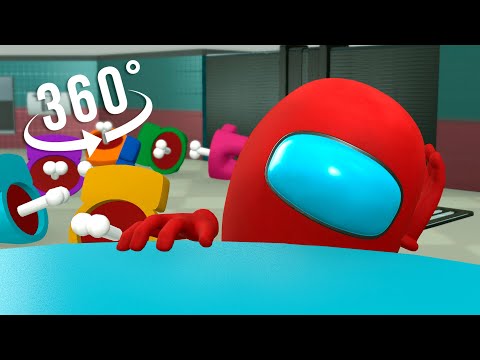 Among Us 360 VR: What If Impostor Left Alone | ACGame Animations
