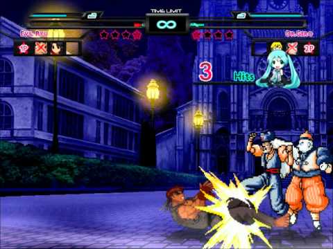 Mugen - Sion, Evil Ryu & Nakoruru v.s. Sasuke, Dr. Gero & Yoma Komatsu