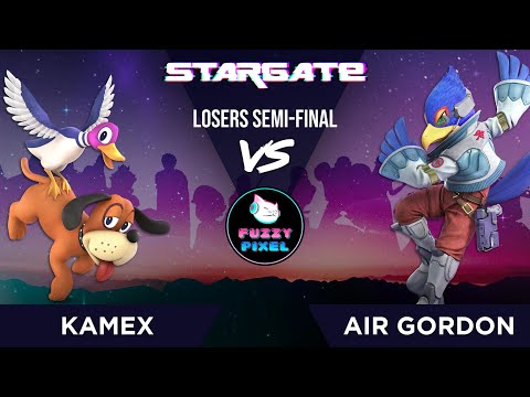 HDR - Kamex (Duck Hunt) vs Air Gordon (Falco) - Losers Semi-Final - Stargate #44