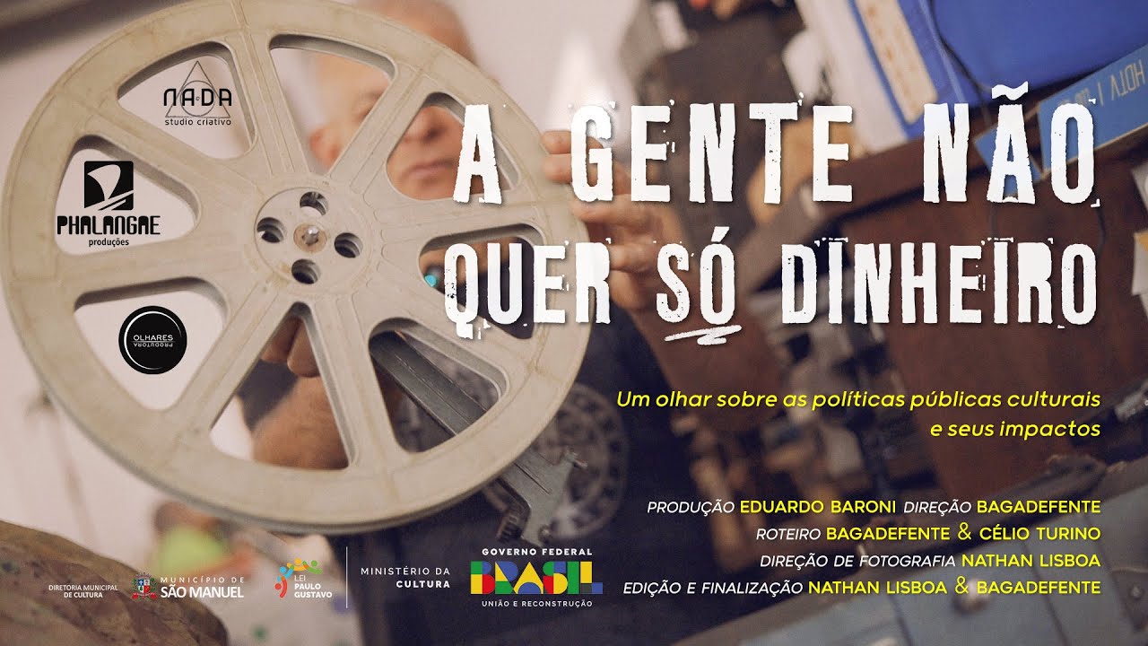 A gente não quer só dinheiro (2025) —Trailer de curta-metragem