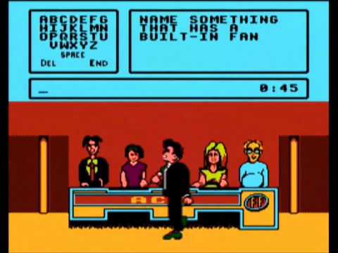 Family Feud (NES) gameplay