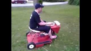 1966 Swisher Ride King Mower