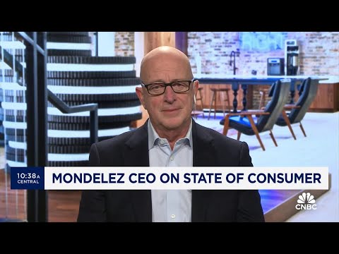 Mondelez CEO: Consumers feel 'much better' about the economy thumbnail