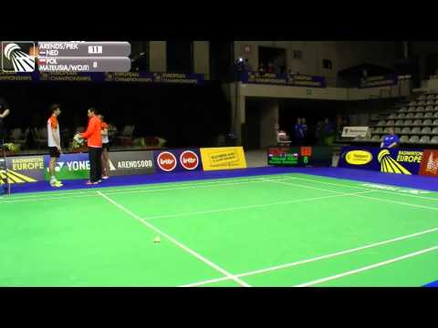 GROUP - XD - J.Arends / S.Piek (NED) vs R.Mateusiak / A.Wojtkowska (POL) - EMTC 2015