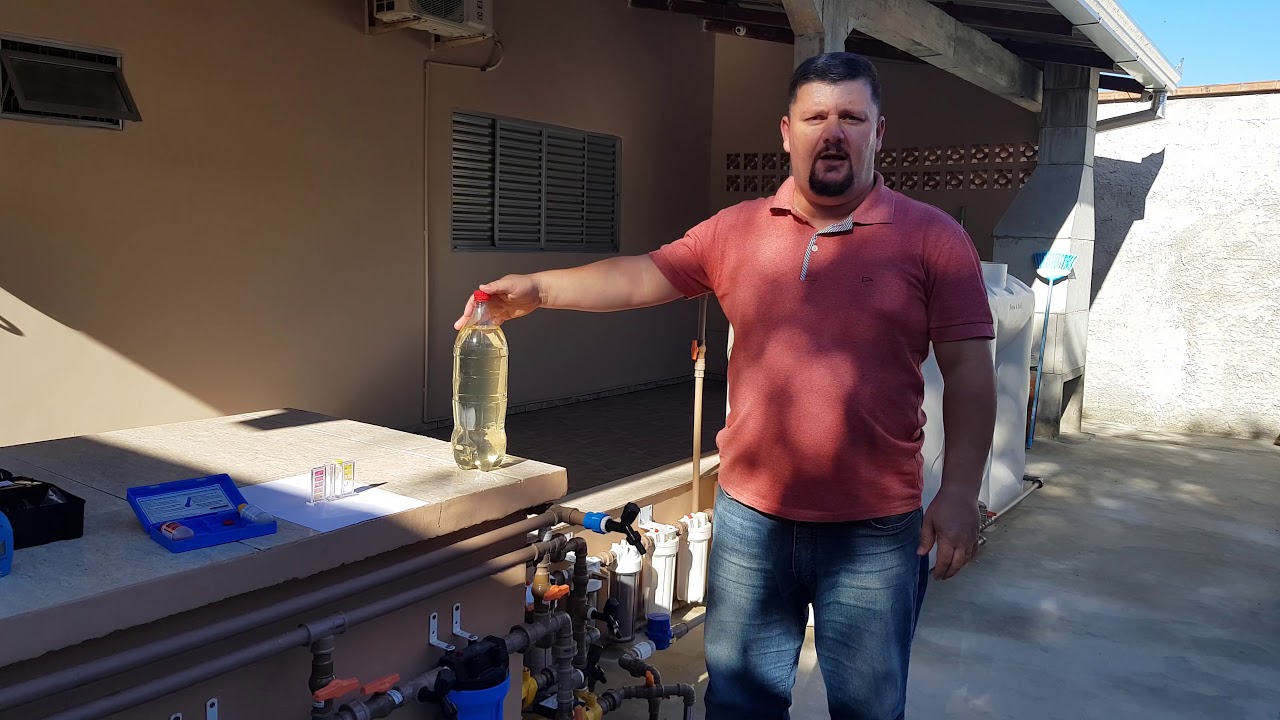 Poço artesiano precisa de tratamento Teste simples para descobrir.